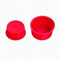 Stockcap TAPERED PLUG-T-150-LDPE-RED, 1000PK 049906